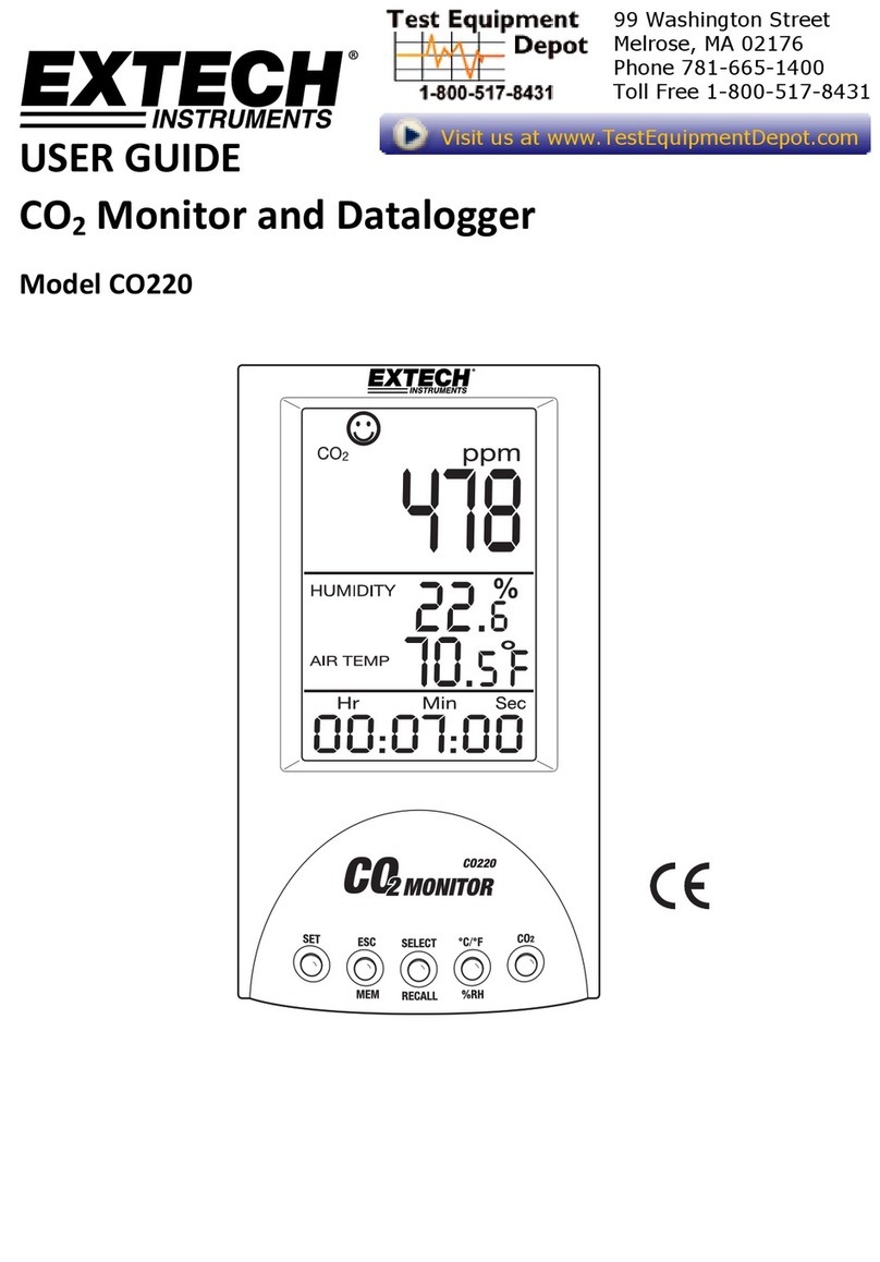 Extech Instruments CO220 User manual