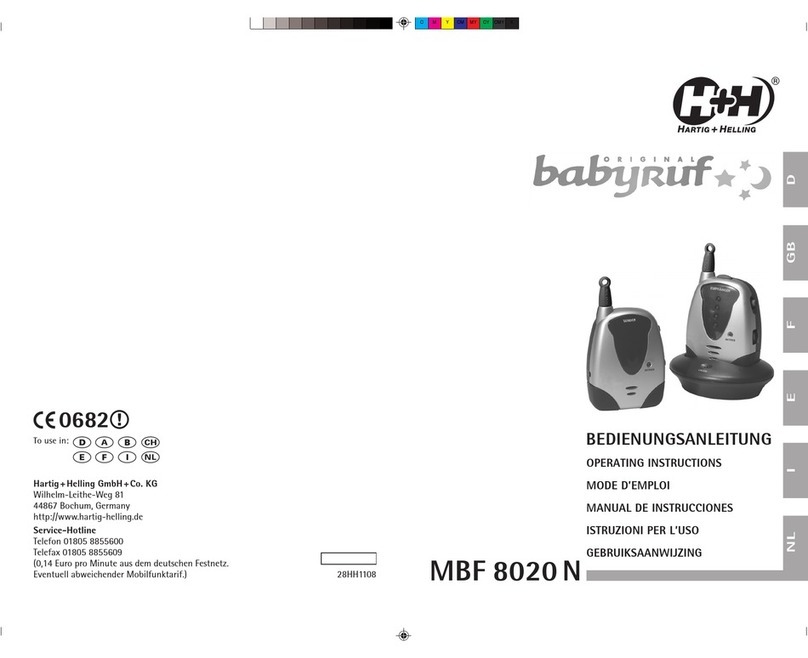 H+H MBF 8020 N operating instructions
