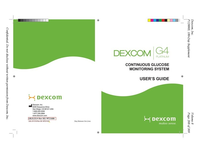 Dexcom G4 Professional user guide