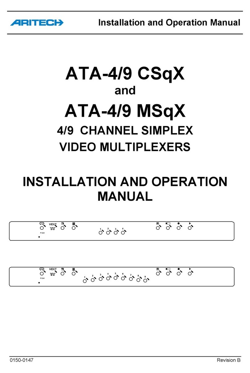 Aritech ATA-4/9 CSqX User manual