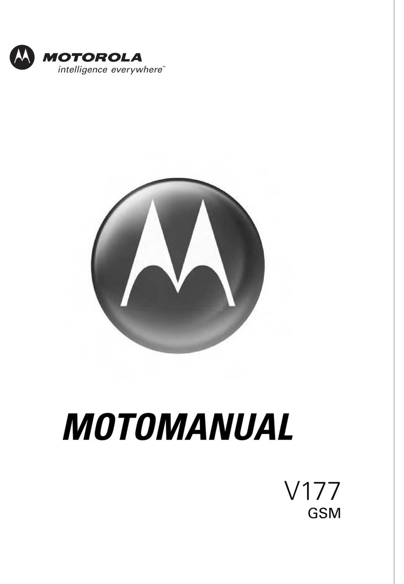 Motorola V177 User manual