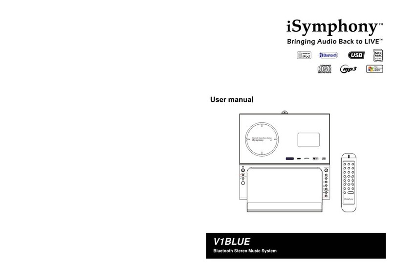 iSymphony V1BLUE User manual