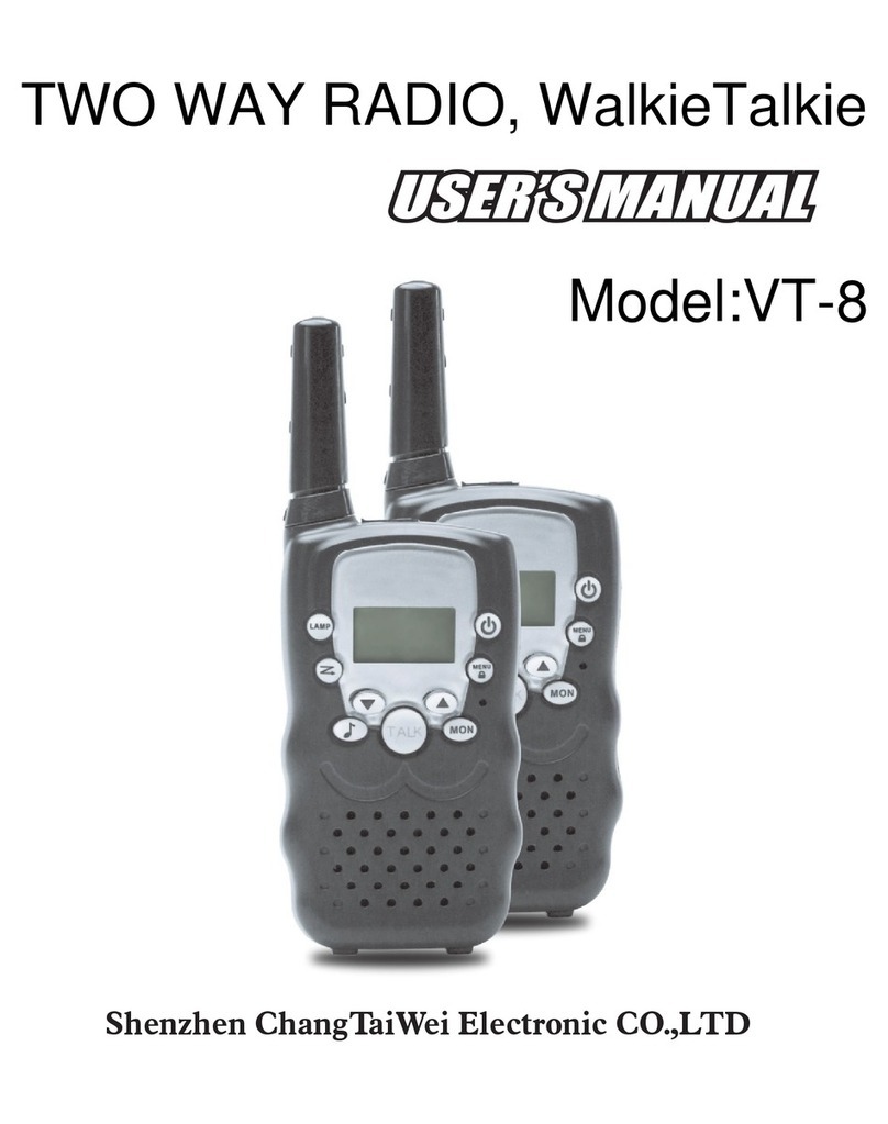 SHENZHEN CHANGTAIWEI ELECTRONIC VT-8 user manual