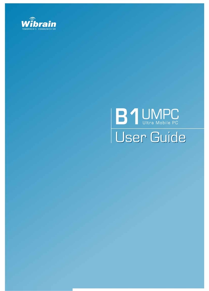 Wibrain B1UMPC user guide