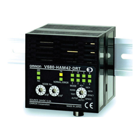 Omron DeviceNet V680-HAM42-DRT User manual