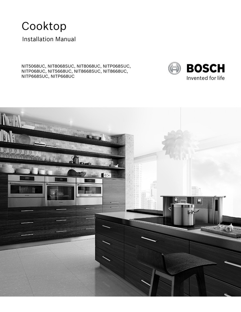Bosch NIT5068UC User manual