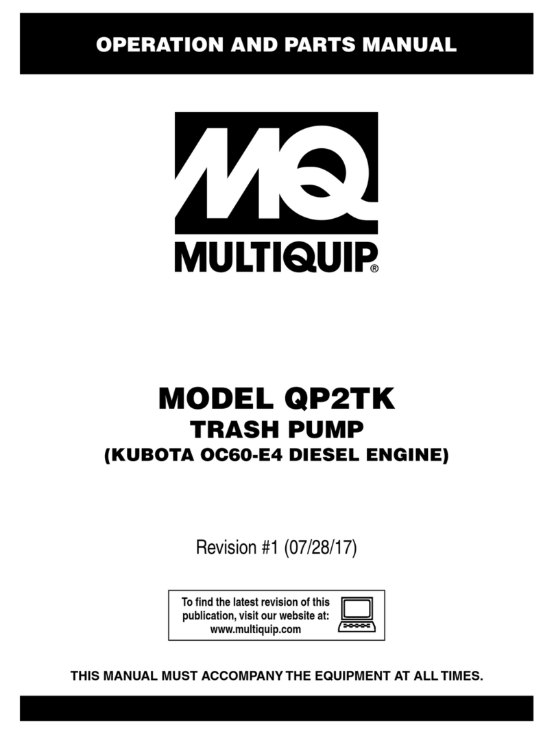 MQ QP2TK Operation and parts manual MQ QP2TK Operation and parts manual