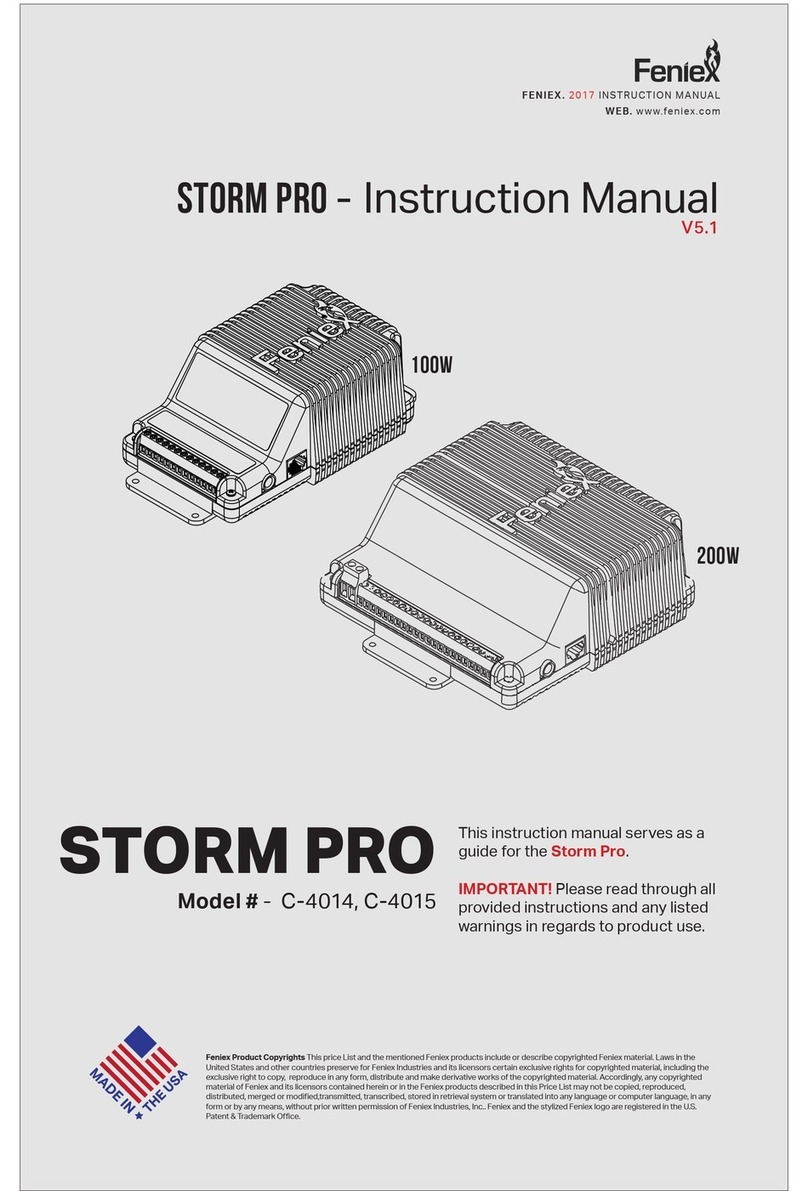 Feniex C-4014 User manual