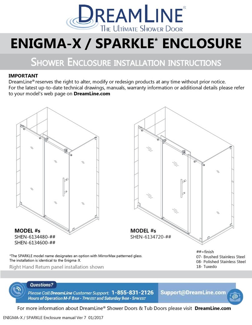Dreamline ENIGMA-X User manual
