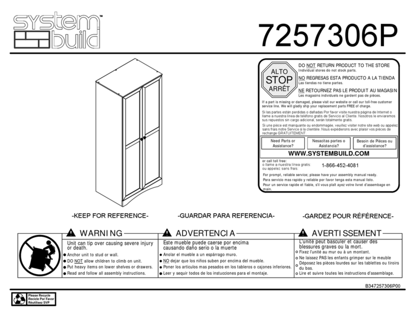 System Build 7257306P User manual