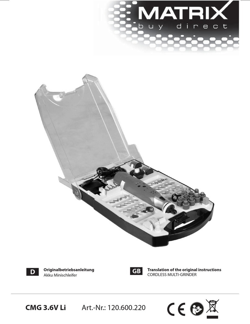 Matrix CMG 3.6V Li User manual