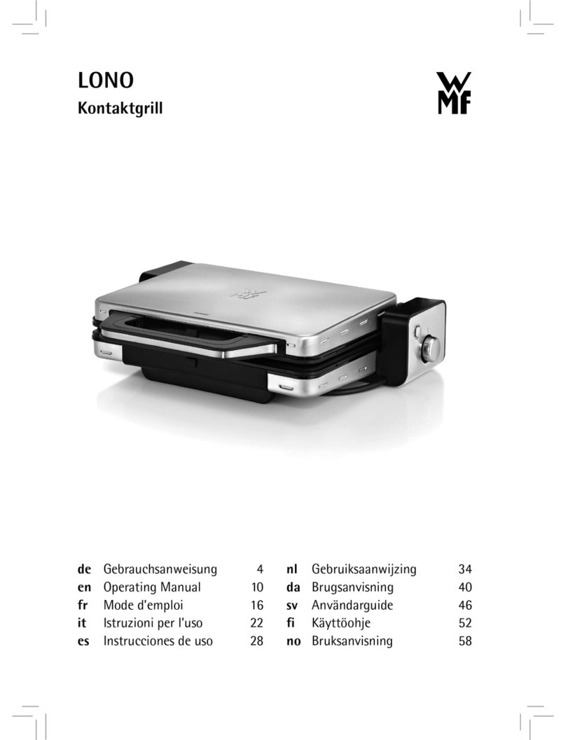 WMF LONO operating manual