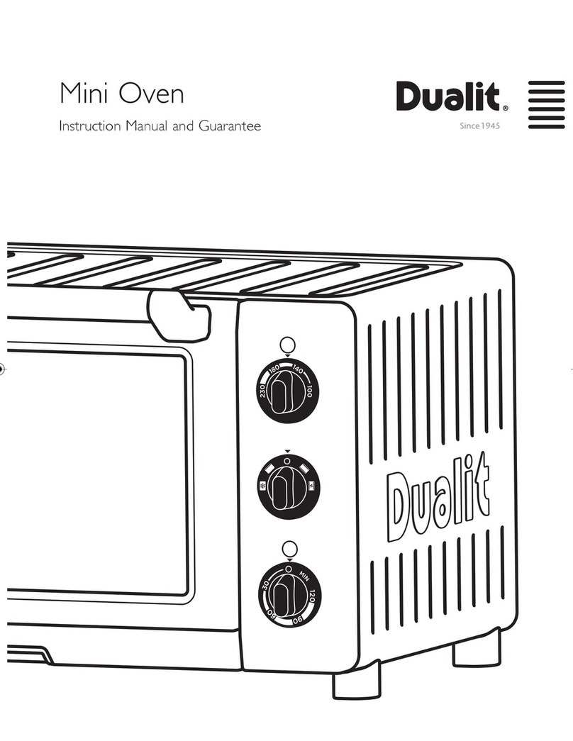Dualit CMO18 Instruction manual and guarantee