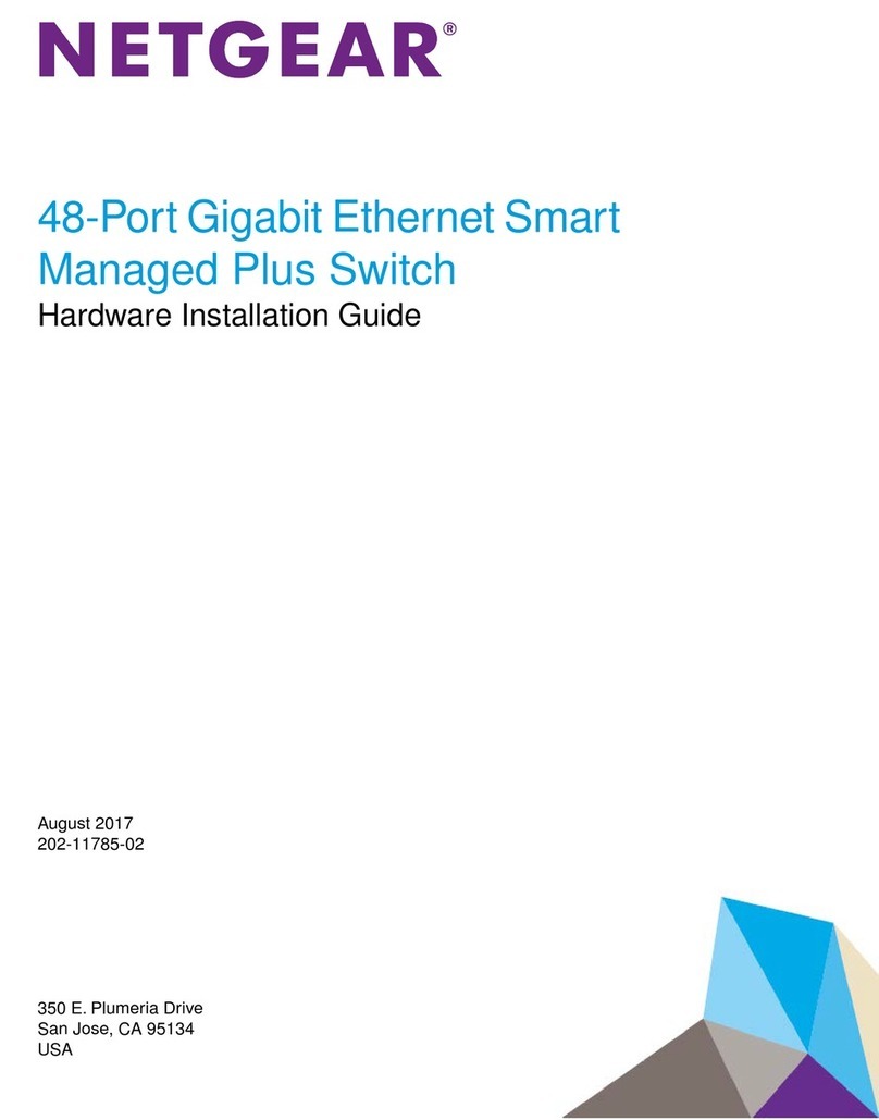 NETGEAR GS750E Hardware installation guide