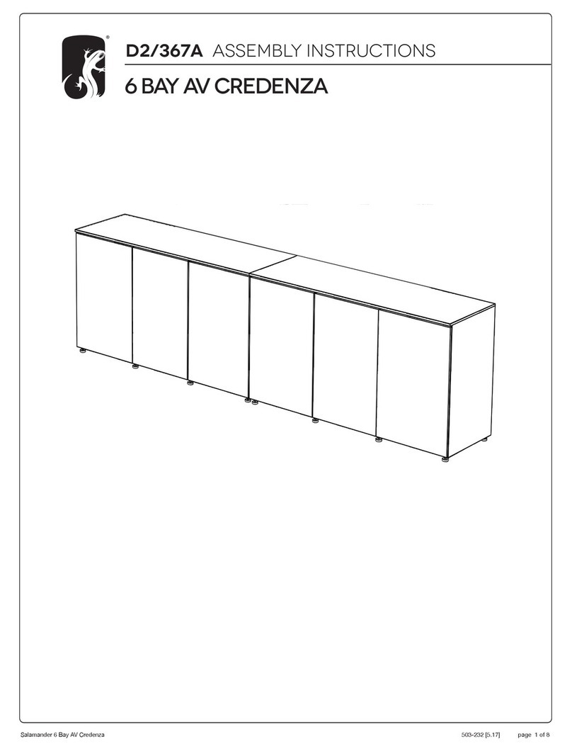 Salamander D2/367A User manual Salamander D2/367A User manual