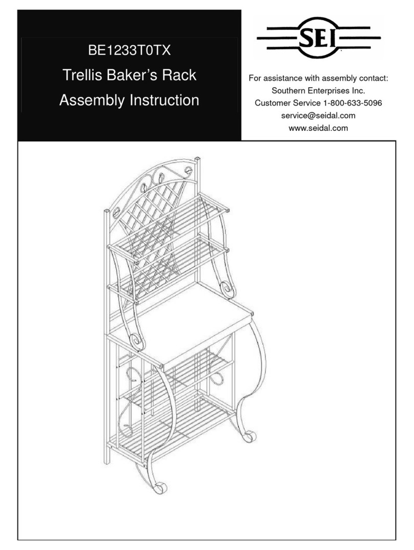 SEI BE1233T0TX Assembly instruction SEI BE1233T0TX Assembly instruction
