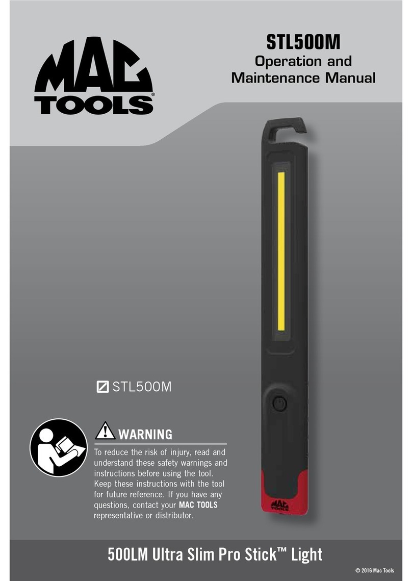 MAC TOOLS STL500M User manual