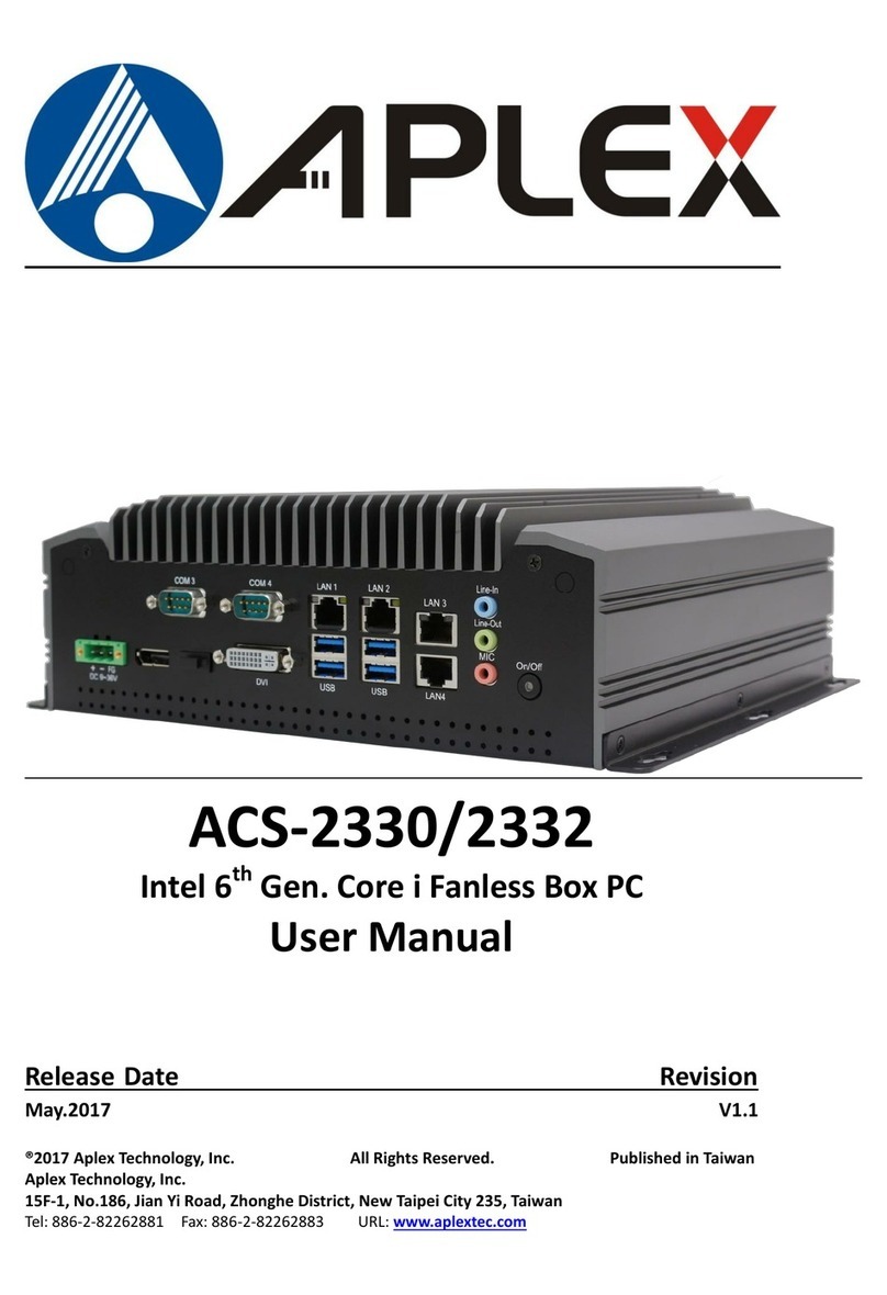 Aplex ACS-2330 user manual