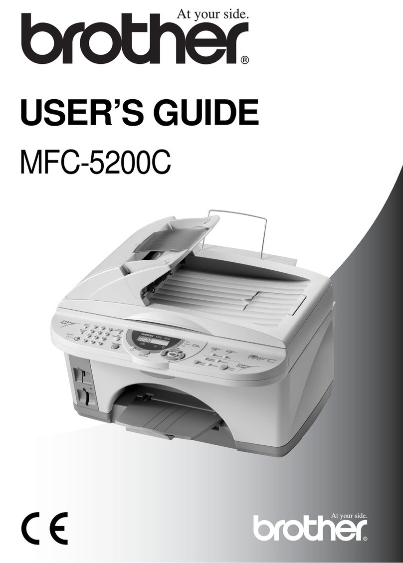 Brother MFC-5200C User manual