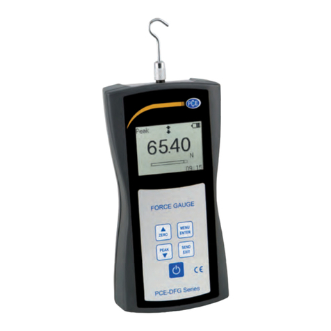 PCE Instruments PCE-LFG 5 user manual