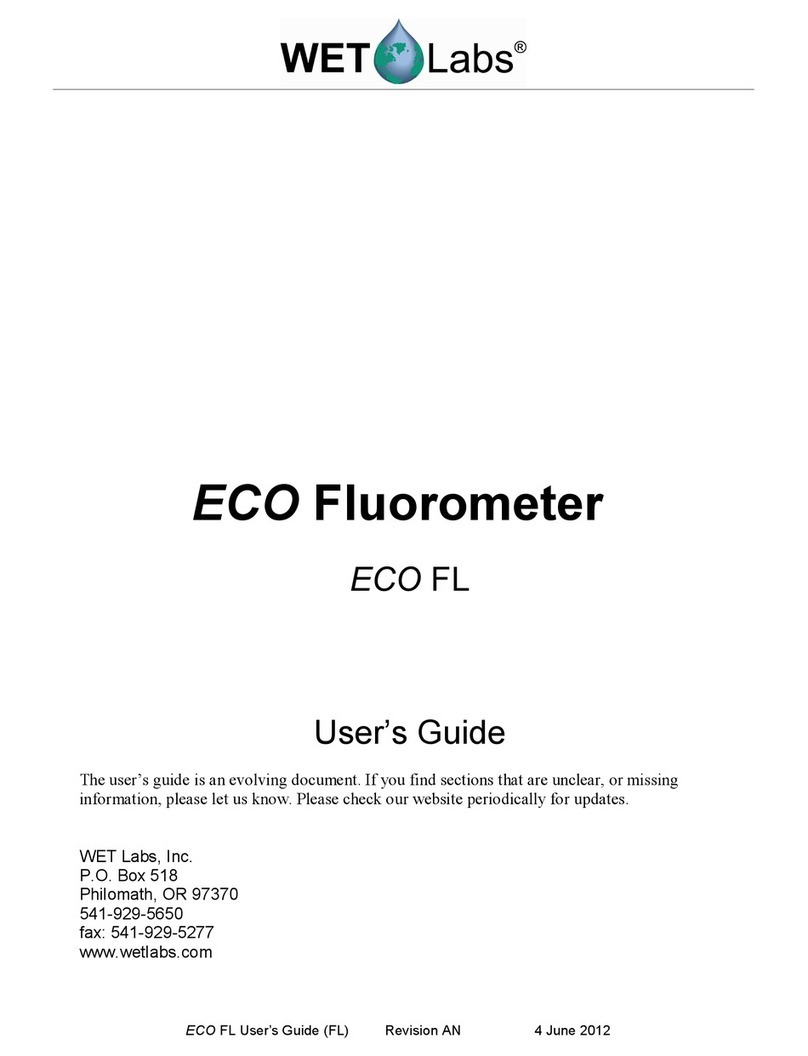 Wet Labs ECO FL user guide