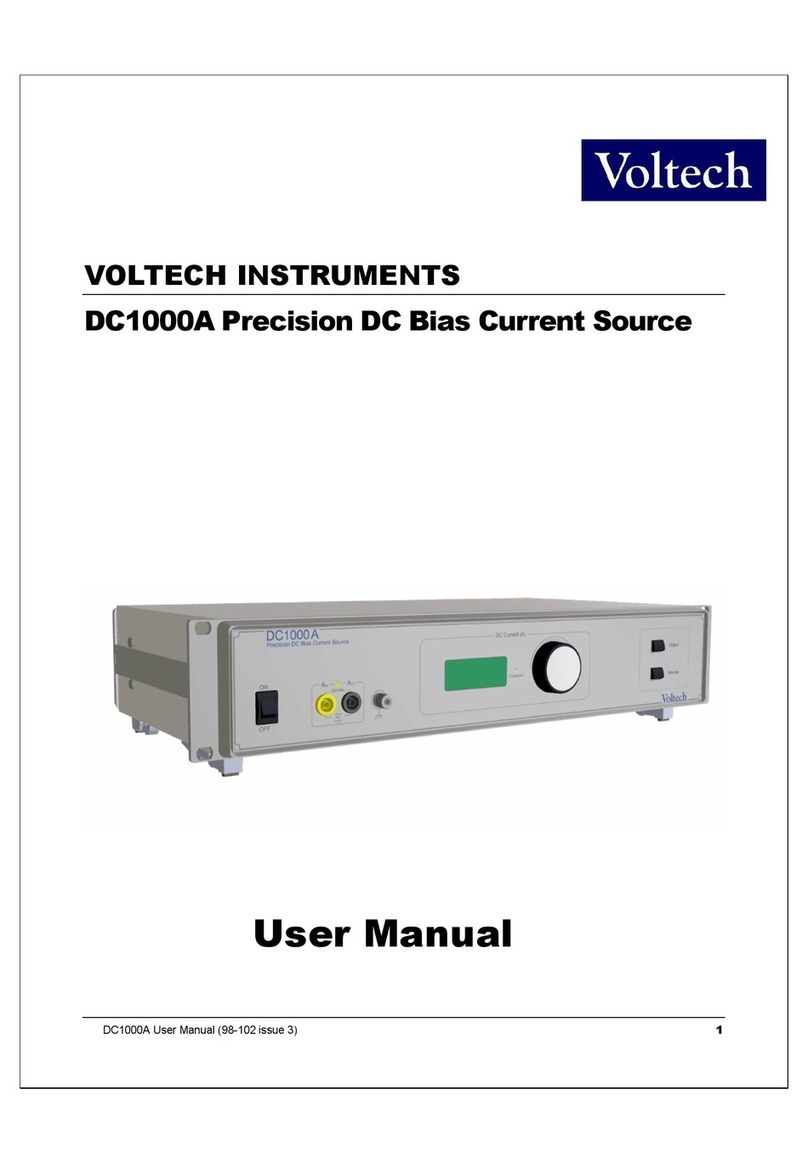 Voltech DC1000A User manal