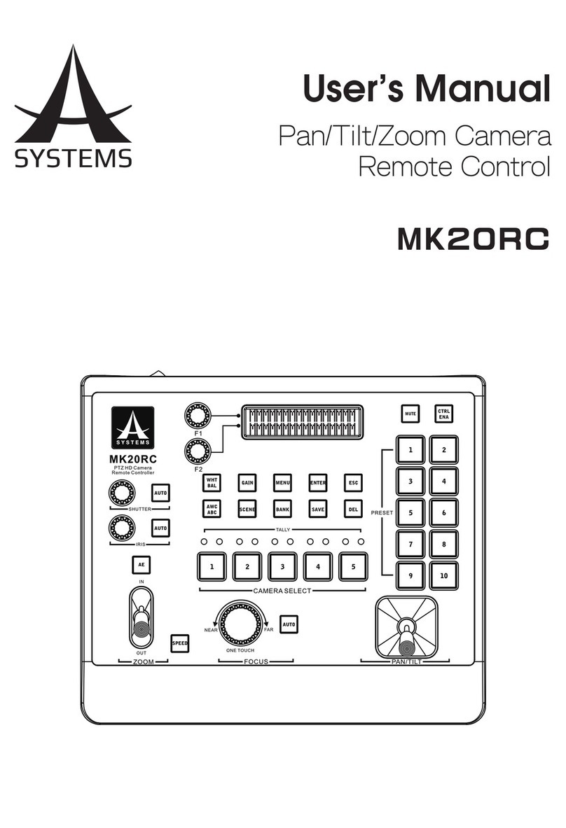 A SYSTEMS MK20RC user manual