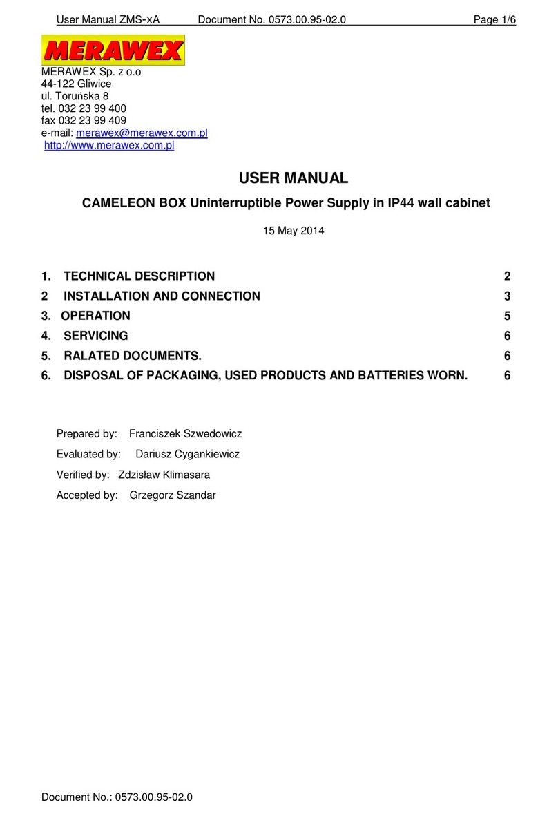 MERAWEX ZMS-1A-12V10A user manual