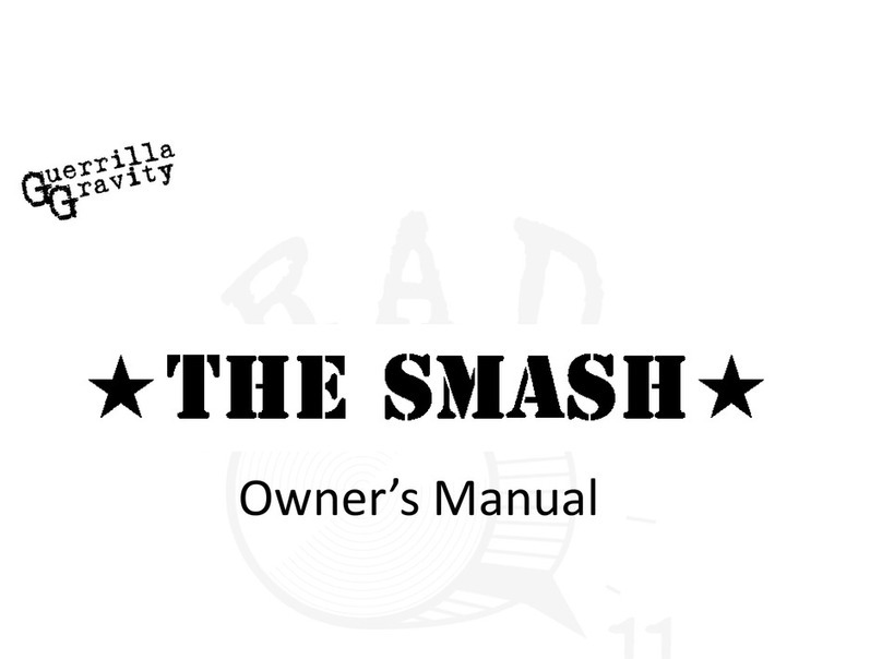 Guerrilla Gravity The Smash User manual
