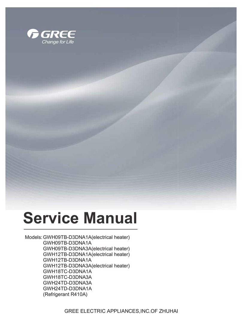 Gree Terra GWH09TB-D3DNA1A User manual
