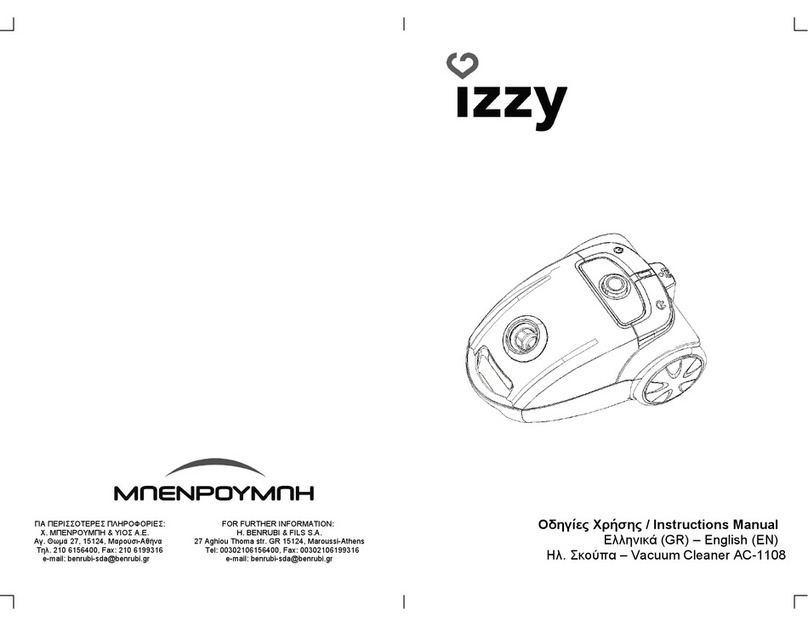BENRUBI izzy instruction manual