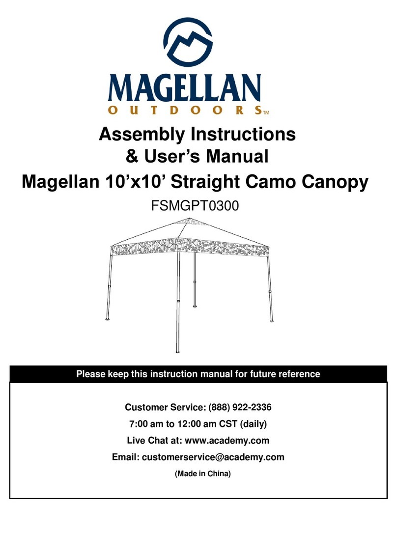 Magellan FSMGPT0300 Assembly instructions and user's manual