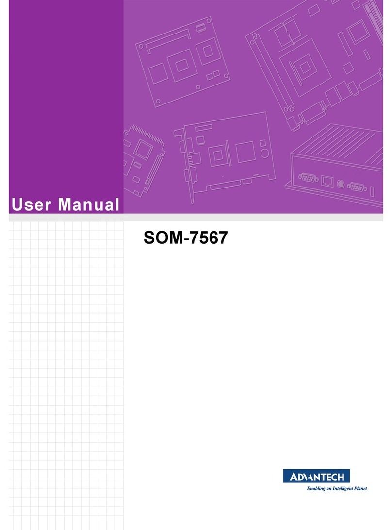 Advantech SOM-7567 user manual