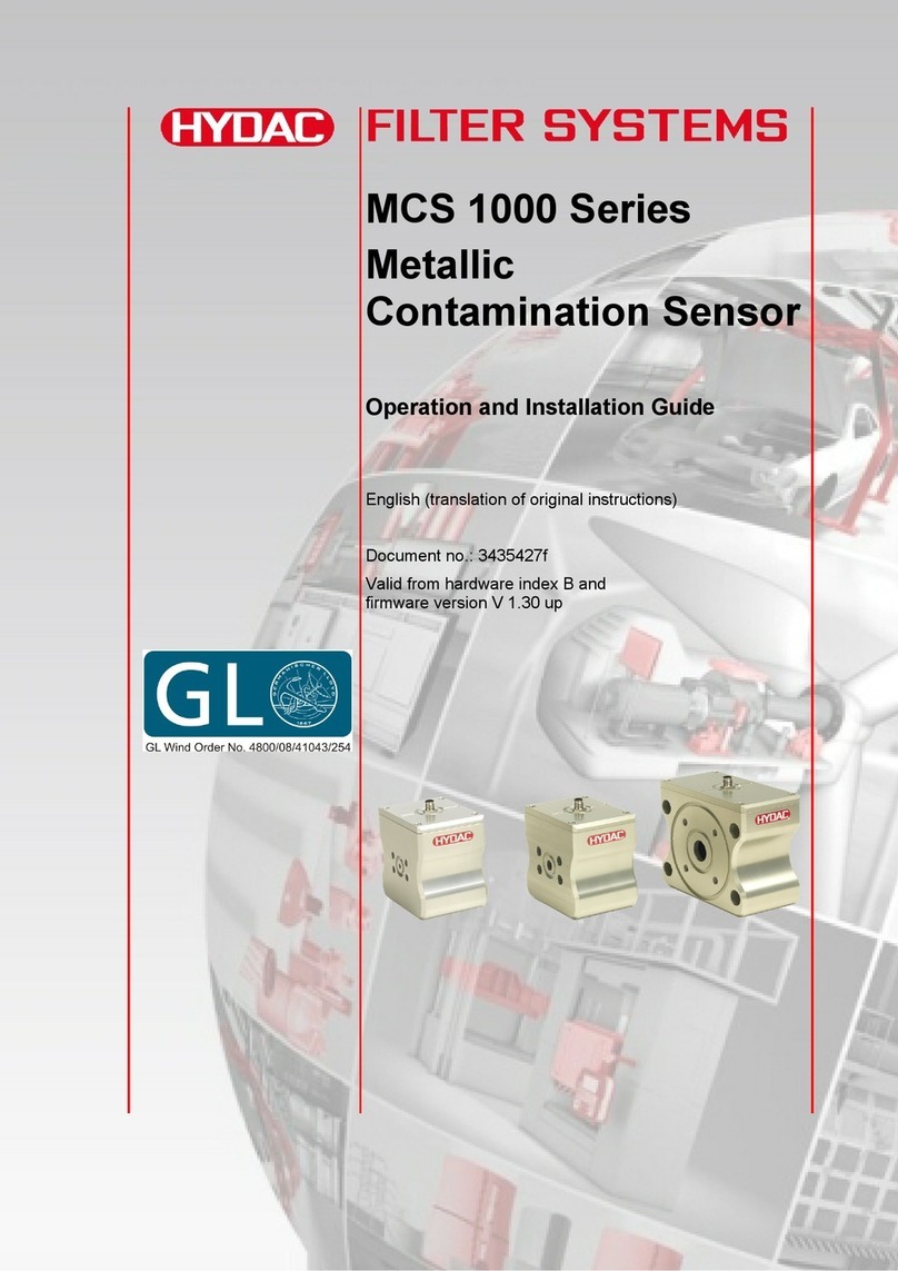 Hydac MCS1510-5-0 Instruction Manual Hydac MCS1510-5-0 Instruction Manual