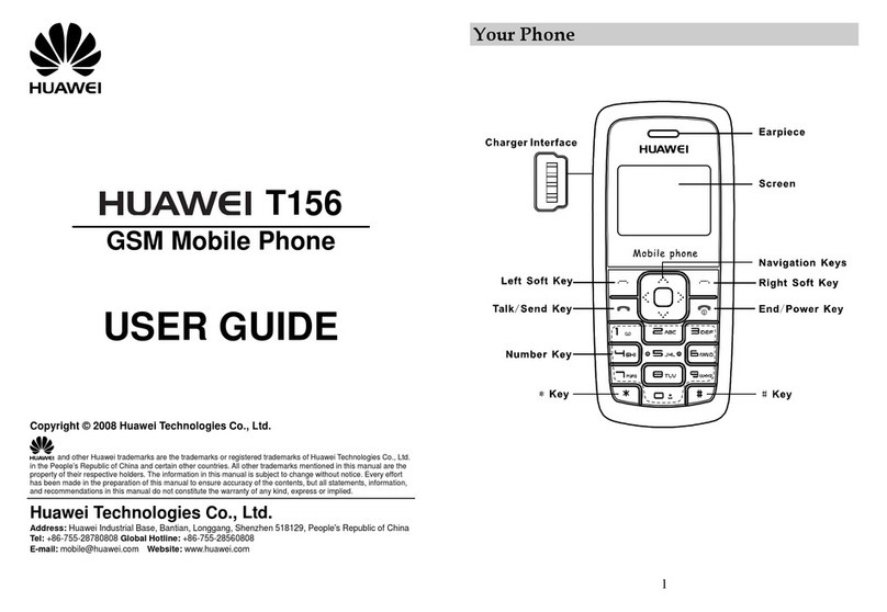 Huawei T156 User manual