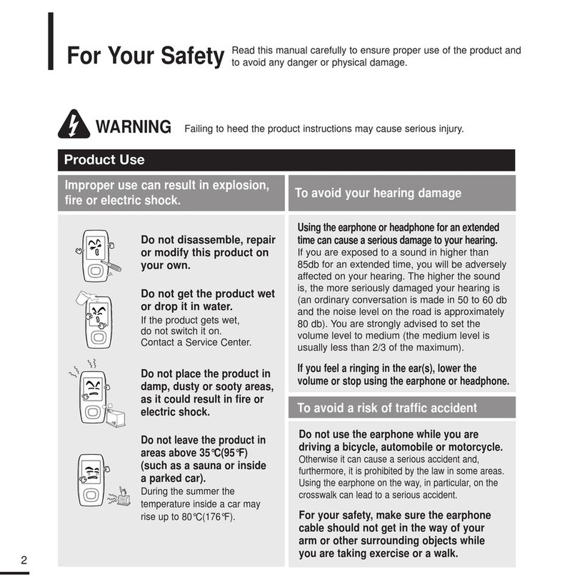 Samsung yePP YP-T9 User manual