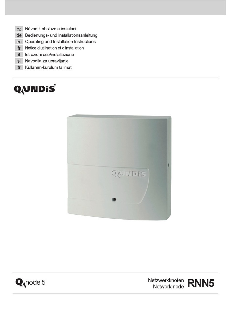 QUNDIS RNN5 User manual