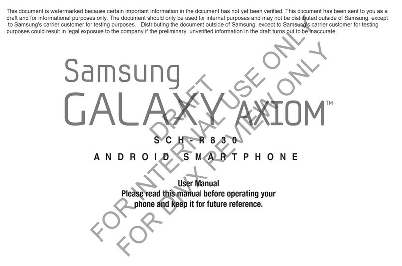 Samsung Galaxy Axiom User manual