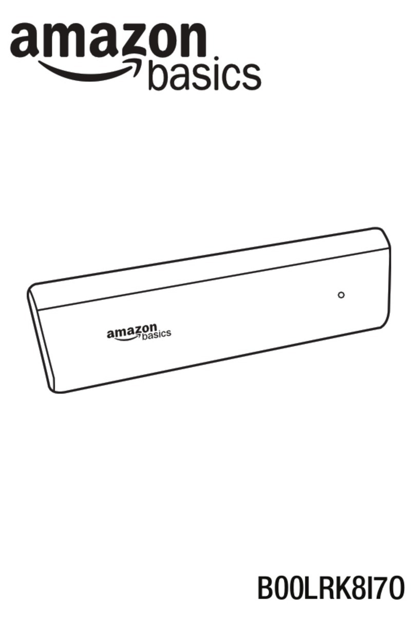 AmazonBasics B00LRK8I7O instruction manual