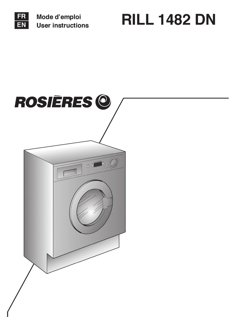 ROSIERES RILL 1482 DN User instructions
