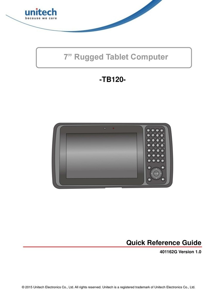 Unitech TB120 User manual