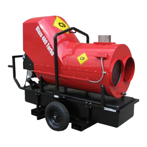 Blaze 400 G Installation instructions, manual, maintenance,parts list Blaze 400 G Installation instructions, manual, maintenance,parts list