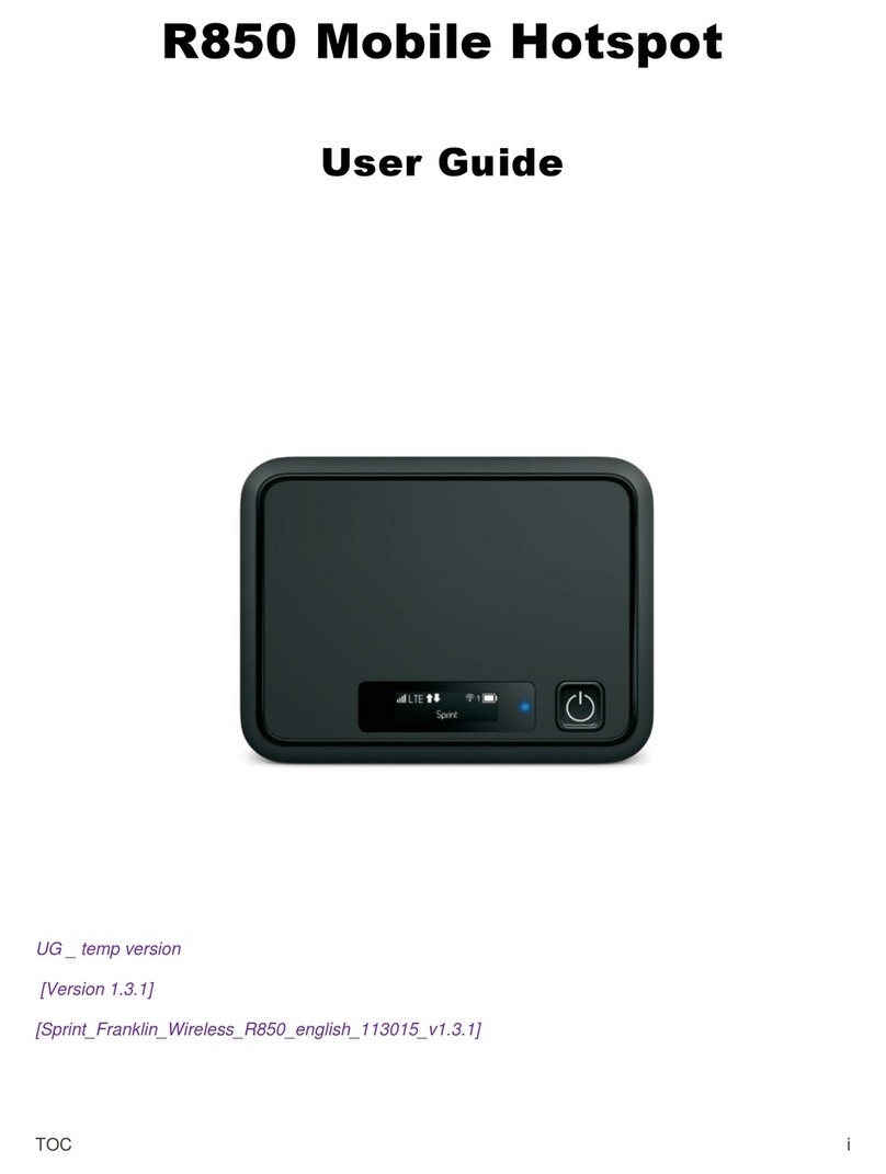 Sprint R 850 user guide