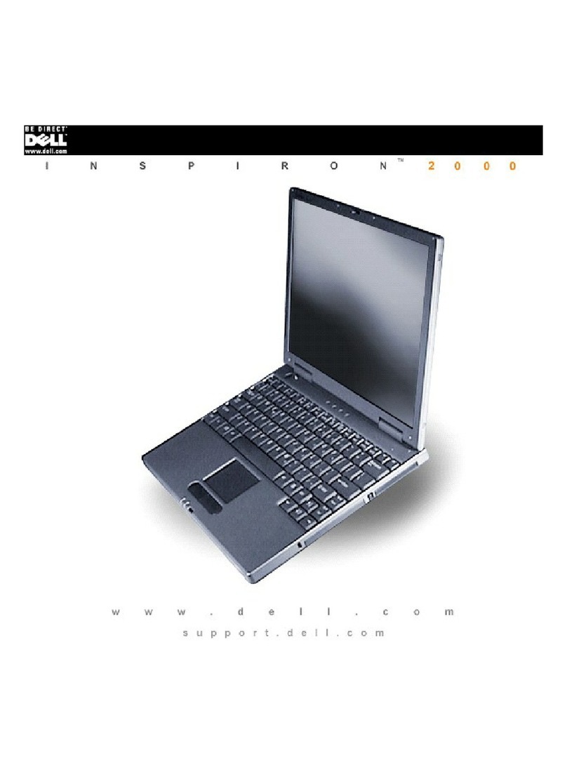 Dell Inspiron 2000 User manual