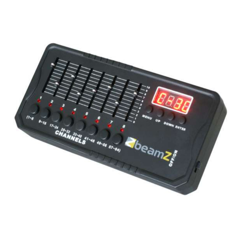 Beamz DMX-512 instruction manual