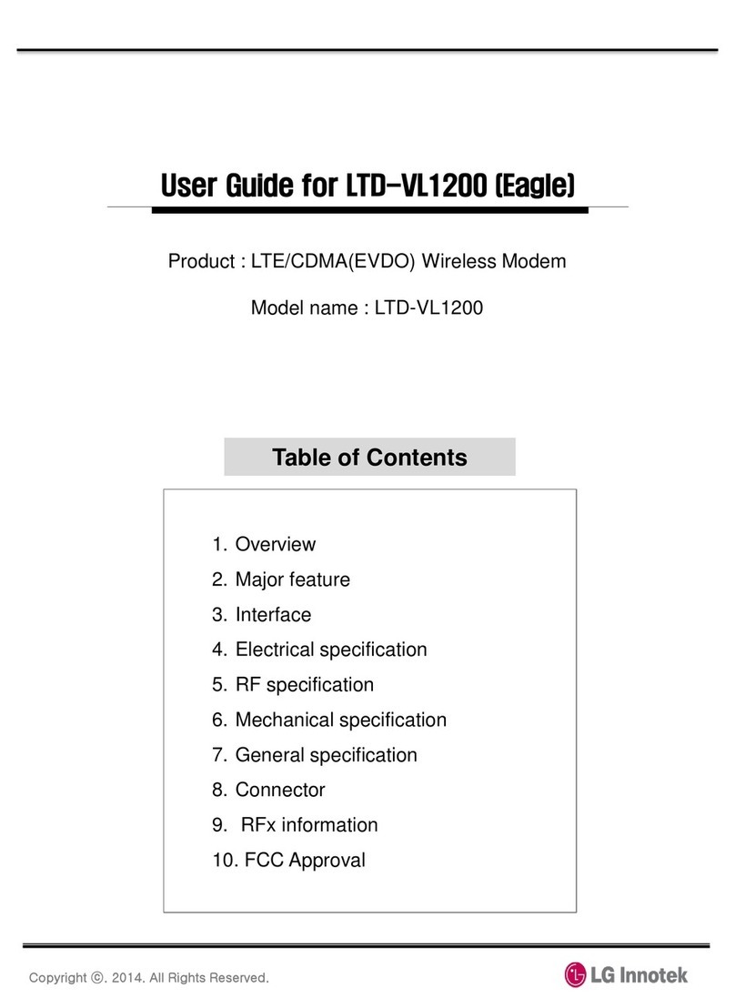 LG Innotek LTD-VL1200 user guide