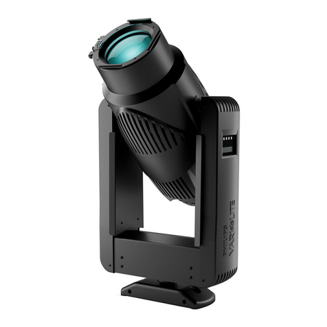Philips VARILITE VL1100 LED Luminaire quick start guide Philips VARILITE VL1100 LED Luminaire quick start guide