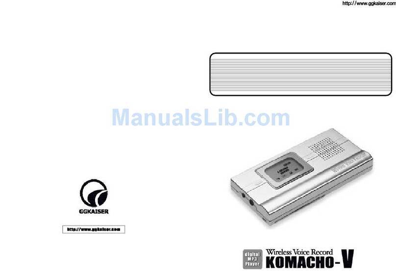 GGKaiser Komacho-V user manual