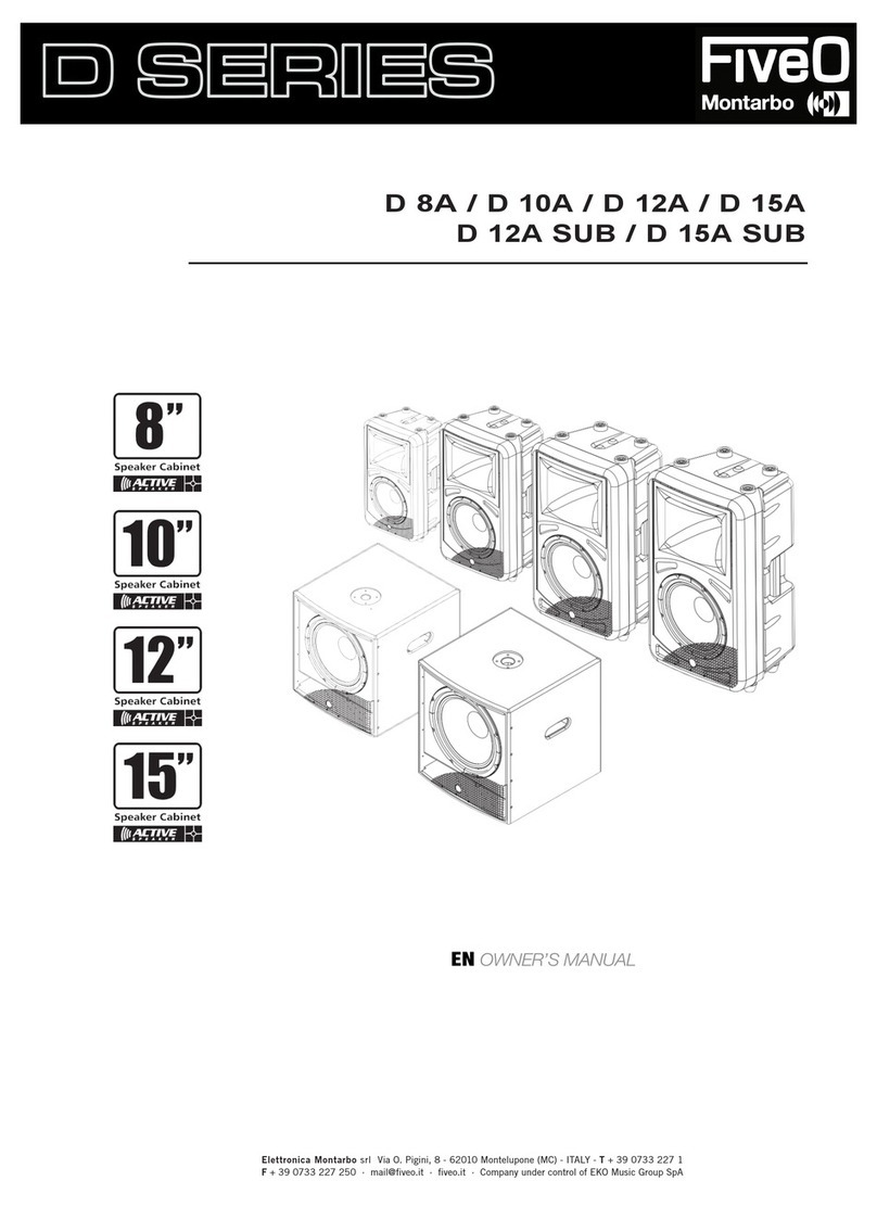 FiveO D 10A owner's manual