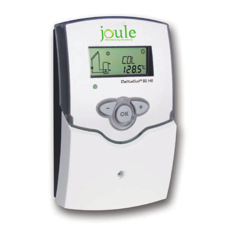 joule DeltaSol BS/2 HE User manual